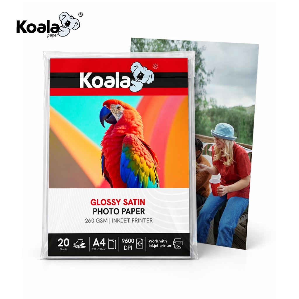 Papel Fotográfico RC Satinado 260 gsm A4 KOALA