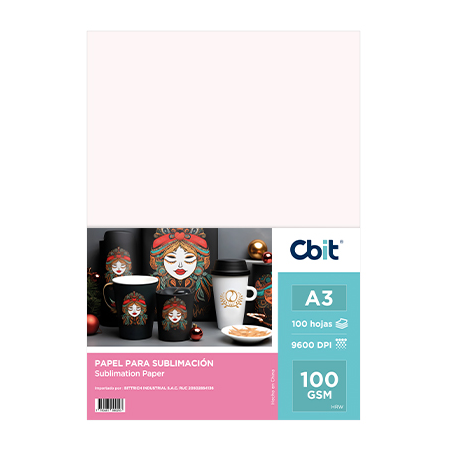 Papel Sublimable (por 100 hojas) CBIT