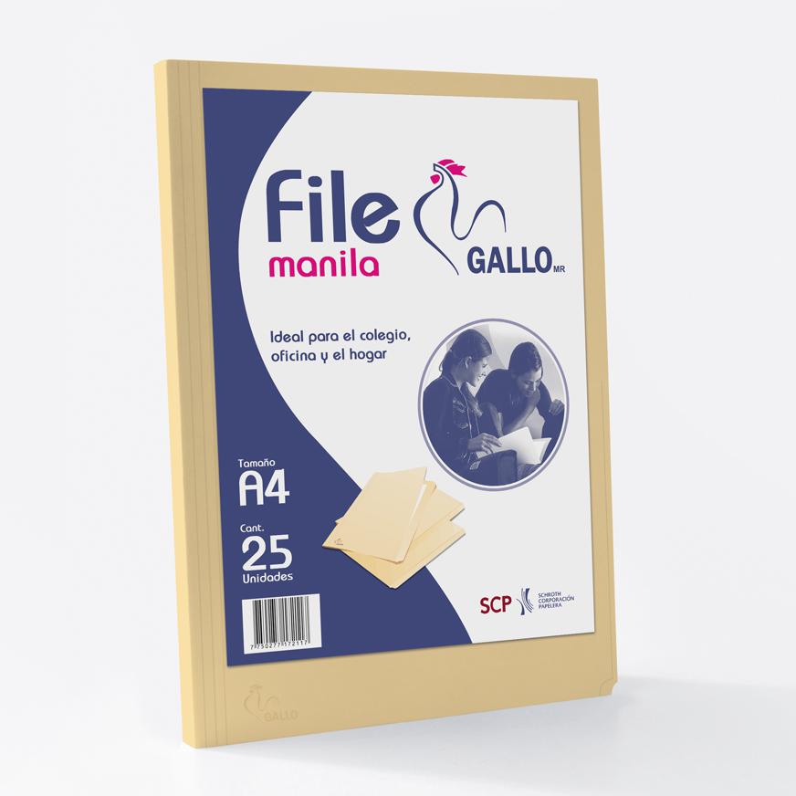 Folder Manilla ( 25 hojas )