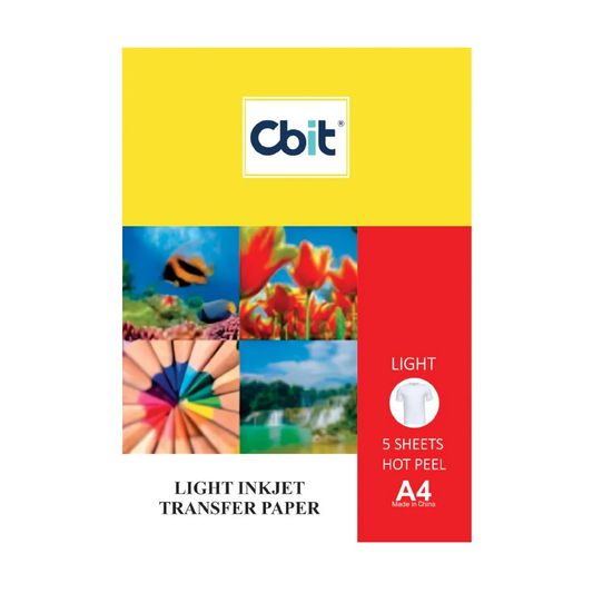 Papel Transfer A4 (por 5 hojas) CBIT
