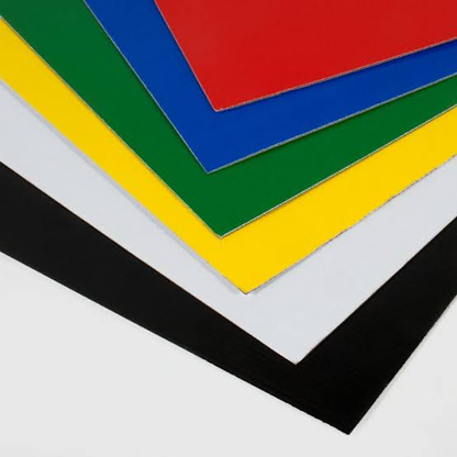 Cartón Maqueta Colores con Interior Blanco 70 x 100