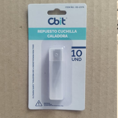 Repuesto de Bisturí (10 hojas)
