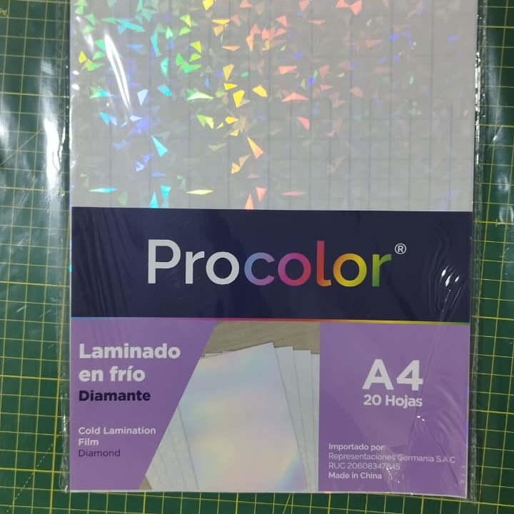 Laminado en Frío A4 (por 20 hojas) PROCOLOR