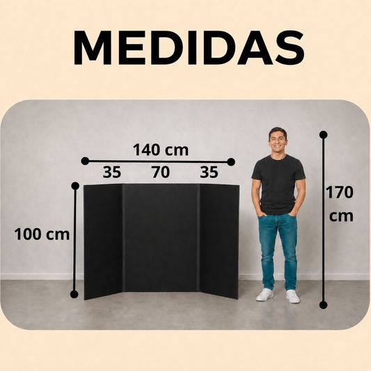Tríptico de Colores altura 100