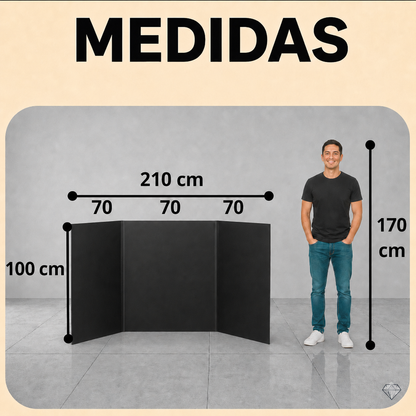 Tríptico de Colores altura 100