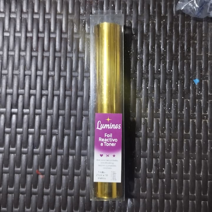Foil Reactivo a Toner ( 21 cm x 10 metros ) Luminos