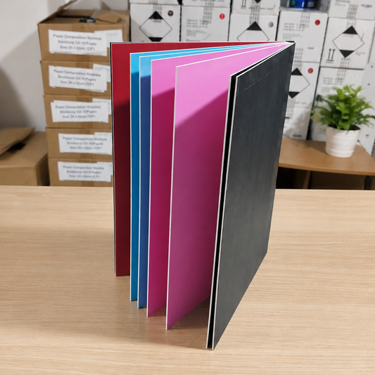 Libro Cartonero Prensado Colores