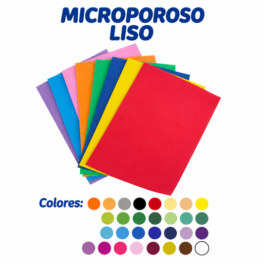 Microporoso 50*70 10 pliegos